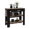 Tuhome Cala Kitchen Island 40, Two Shelves, One Drawer, Four Legs, Black/Light Oak AWD5777 - alternate 8